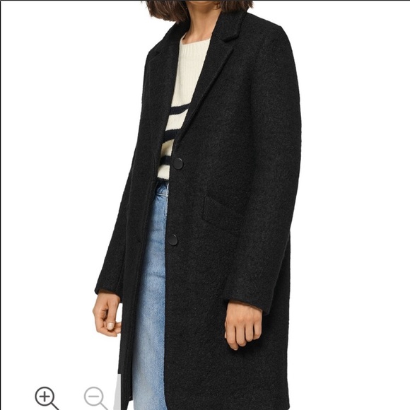 NWT MARC NEW YORK | Paige Pressed Boucle  Coat - Picture 4 of 6